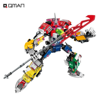 Đồ Chơi Xếp Hình, Lắp Ráp Qman 41109 - Robot Thành Phố  6 trong 1 (lẻ 1 hộp nhỏ ngẫu nhiên) QMAN
