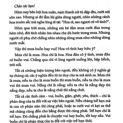 Tư Duy Tích Cực Thay Đổi Cuộc Sống (Tái Bản)