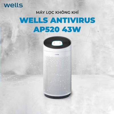 Máy lọc không khí Wells Antivirus AP520AVW Hàng chính hãng