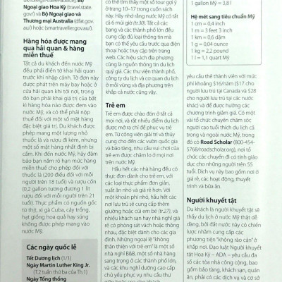 Cẩm Nang Du Lịch - Mỹ