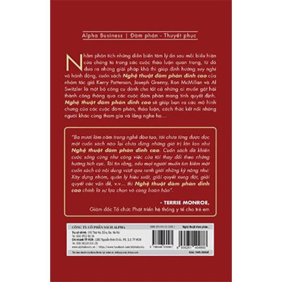 Sách - Nghệ Thuật Đàm Phán Đỉnh Cao