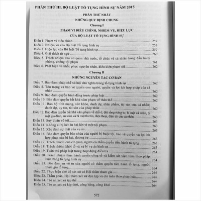 Bộ Luật Hình Sự Năm 2015 (Sửa Đổi Bổ Sung Năm 2017) - Bộ Luật Tố Tụng Hình Sự Năm 2015