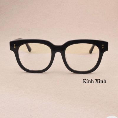 Kính Gọng Mắt Vuông Unac Mắt Vuông To Gọng Acetate Bản Dày Cao Cấp - Hàng Hồng Kong Fullbox Phụ Kiện