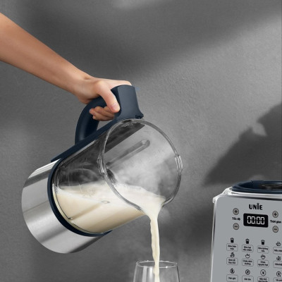 Máy làm sữa hạt Unie V9S PRO, xay nấu đa năng,  dung tích 1.75L,công suất 1800W ,động cơ thế hệ mới siêu êm, Bảo hành 2 năm hàng chính hãng