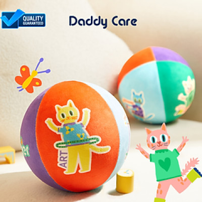 Bóng vải đồ chơi cho bé sơ sinh, bóng nảy đàn hồi Mideer Silent Bouncy Ball