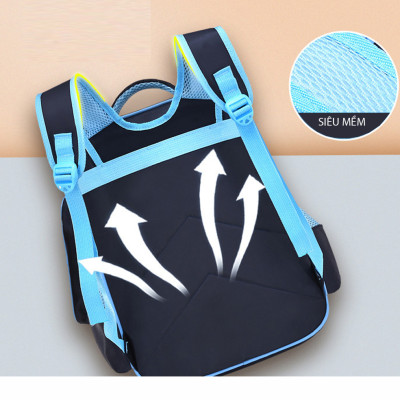 Ba lô, cặp học sinh in họa tiết siêu dễ thương  BEE GEE HS1032H