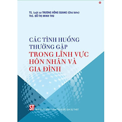 Các tình huống thường gặp trong lĩnh vực hôn nhân và gia đình - bản in 2024
