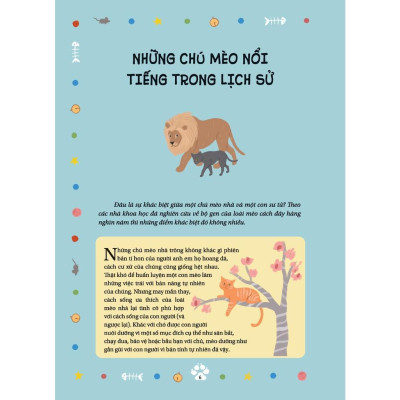 Sách - Câu Chuyện Về Loài Mèo - Penelope Rich - Tân Việt Books