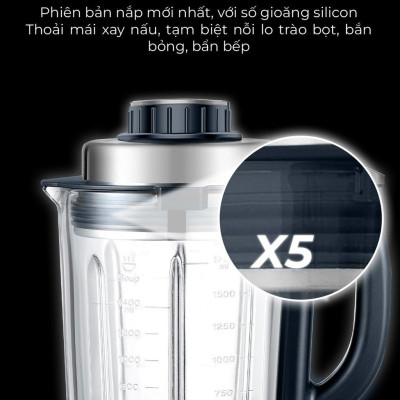 Máy làm sữa hạt Unie V9S PRO, xay nấu đa năng,  dung tích 1.75L,công suất 1800W ,động cơ thế hệ mới siêu êm, Bảo hành 2 năm hàng chính hãng