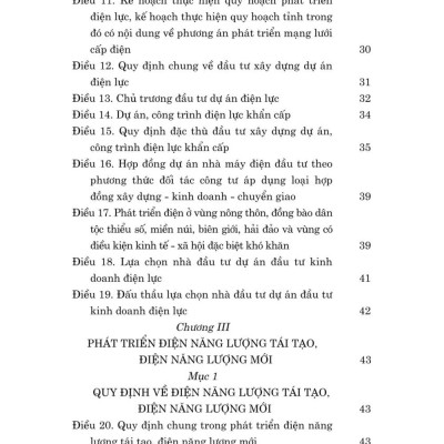 Luật điện lực năm 2024 - bản in 2025