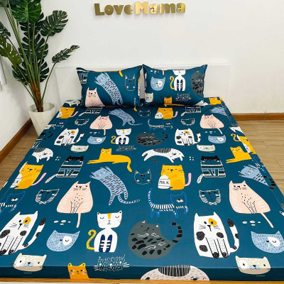 Ga chống thấm nệm 10phân, 20phân, 30phân LoveveMama vải Cotton mềm mại thoáng mát