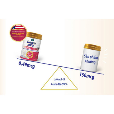 Leanpro Thyro LID 900G - DINH DƯỠNG CHUYÊN BIỆT CHO NGƯỜI KIÊNG I-ỐT