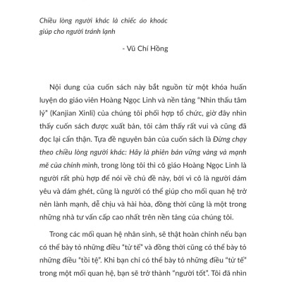 Hội Chứng “Người Tử Tế” - Vì Sao Bạn Luôn Muốn Chiều Lòng Người Khác