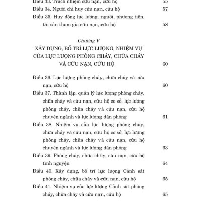 Luật Phòng cháy, chữa cháy và cứu nạn, cứu hộ năm 2024