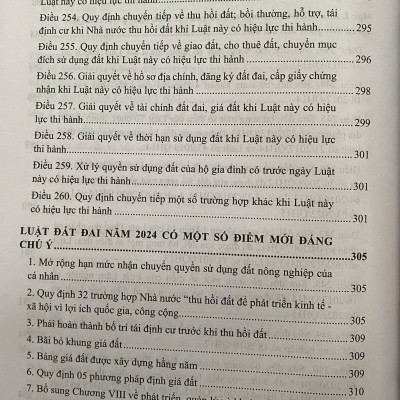 Luật Đất Đai Năm 2024 Và Án Lệ Giải Quyết Vụ Án, Vụ Việc Về Đất Đai Trong Thực Tiễn Xét Xử