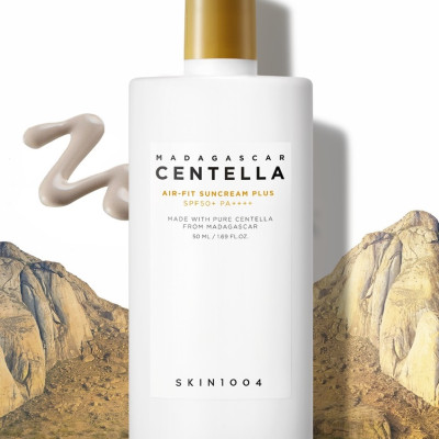 Bộ 3 Sản Phẩm Giảm Mụn Skin1004 Madagascar Centella (Serum + Kem Soothing + Kem Chống Nắng)