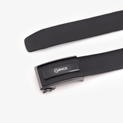 Thắt Lưng Nam Dây Lưng Da Thật GENCE LG48 Chất Liệu Da Bò Cao Cấp Màu Đen