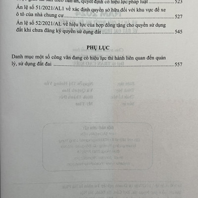 Luật đất đai năm 2024 và án lệ giải quyết vụ án, vụ việc về đất đai trong thực tiễn xét xử