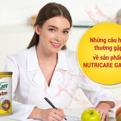 Sữa bột Nutricare Gastro dinh dưỡng y học cho người viêm dạ dày, rối loạn tiêu hóa (900g)