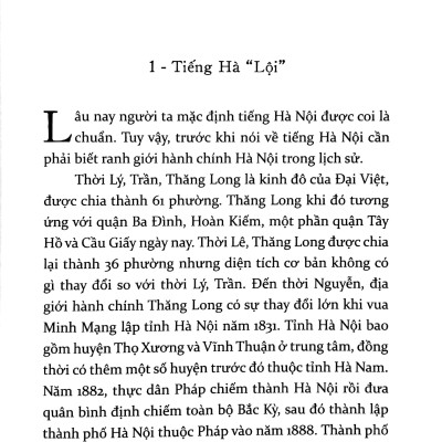 Hà Nội Còn Một Chút Này