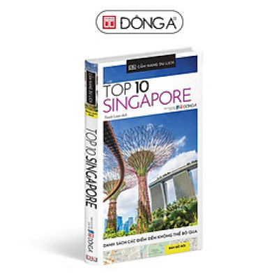 Sách - Cẩm Nang Du Lịch - Top 10 Singapore - Đông A