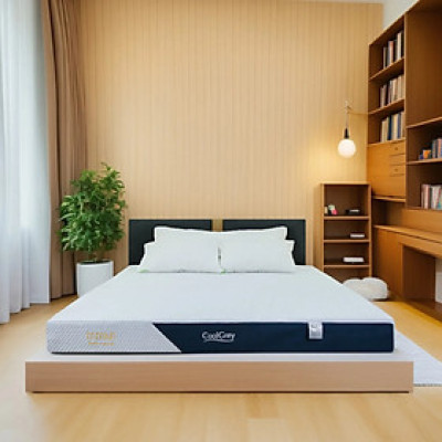 Nệm cao su thiên nhiên than hoạt tính Tatana Cool Grey