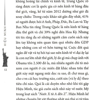 Nước Mỹ Từ A Đến Z - America From A To Z (PNU)