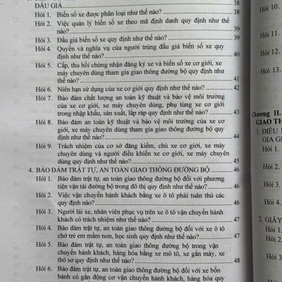 Sách Xử Phạt Vi Phạm Hành Chính Về Trật Tự, An Toàn Giao Thông Trong Lĩnh Vực Giao Thông Đường Bộ theo Nghị định 168/2024/NĐ-CP (V2559T)