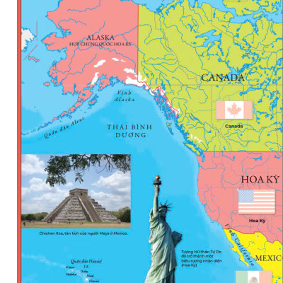 Sách - Atlas Sticker Các Lá Cờ - Hơn 200 Sticker - ndbooks