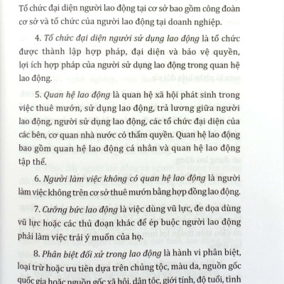 Bộ Luật Lao Động Của Nước Cộng Hòa Xã Hội Chủ Nghĩa Việt Nam (Áp Dụng Từ Ngày 01-01-2021)