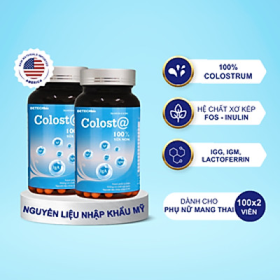 Combo 2 Sữa non Colost@ dành cho phụ nữ mang thai (100v)