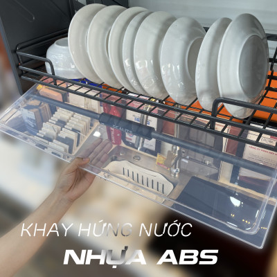 Kệ chén di động tủ trên Ecalite EL-N4117G - Tủ ngang 700mm - thép Carbon phủ Nano 5 lớp - Hàng chính hãng