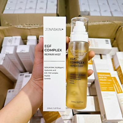 Xịt Khoáng Tế Bào Gốc - Xịt Dưỡng Ẩm, Cấp Nước Và Dịu Da Jenaskin EGF Complex Repair Mist 150ml