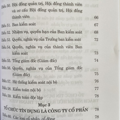 Luật Các Tổ Chức Tín Dụng