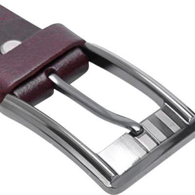 Thắt Lưng Nam Da Bò 1 Lớp Huy Hoàng HT4106 (120 x 3.5 cm) - Nâu