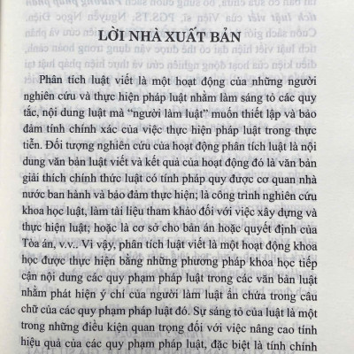 Phương Pháp Phân Tích Luật Viết 