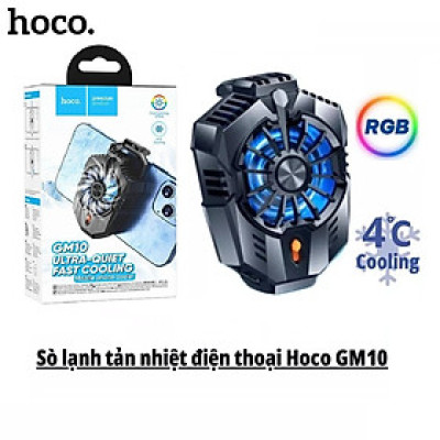 Sò Lạnh Quạt Tản Nhiệt Điện Thoại Chính Hãng GM10/GM26 thế hệ mới làm lạnh siêu nhanh chơi game siêu mượt giúp tăng FPS - Bảo Hành 12 Tháng - Hàng Chính Hãng
