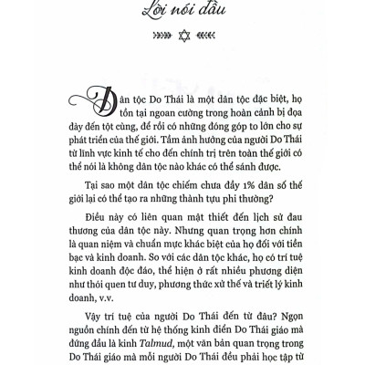 Trí Tuệ Do Thái - Thành Công, Xử Thế, Giáo Dục - VL