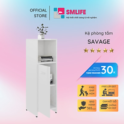 Tủ phòng tắm gỗ hiện đại SMLIFE Savage