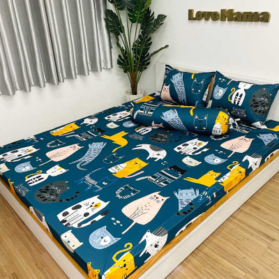 Ga chống thấm nệm 10phân, 20phân, 30phân LoveveMama vải Cotton mềm mại thoáng mát