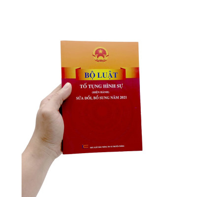 Sách Bộ luật Tố Tụng Hình Sự (Hiện Hành) (Sửa Đổi, Bổ Sung Năm 2021) 