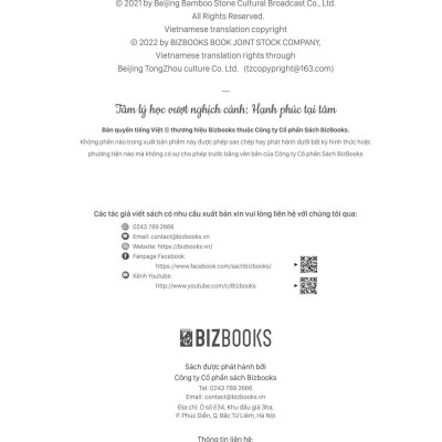 Tâm Lý Học Vượt Nghịch Cảnh - Hạnh Phúc Tại Tâm