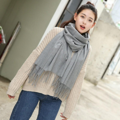KHĂN CHOÀNG CASHMERE TRƠN MÀU CAO CẤP HÀNG LOẠI I MS03
