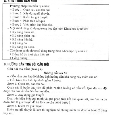 Học Tốt Khoa Học Tự Nhiên 7 (Dùng Kèm SGK Cánh Diều) - HA