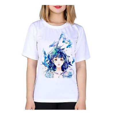 Áo Thun Nữ In ảnh Tâm Trạng