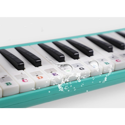 Miếng dán nốt nhạc màu trắng cho đàn organ, piano | Sticker Dán nốt nhạc cho đàn melodica, organ, piano,...