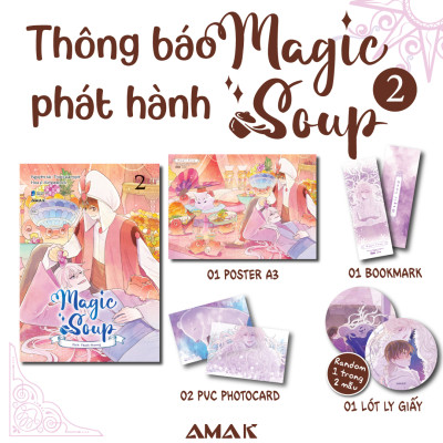 [Truyện tranh Hàn Quốc] [BL] Magic Soup - Tập 2 - Amakbooks - In Màu
