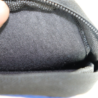 Túi chống sốc 2 ngăn vải chống thấm đựng ổ cứng di động size 2.5inch, máy chụp hình du lịch, phụ kiện cáp sạc - Hàng chính hãng