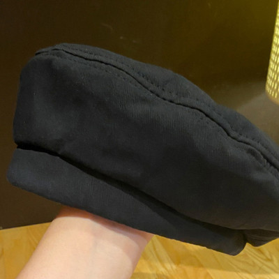 Mũ Nồi Dạ Beret Chất Kaki Phong Cách Hàn Quốc NK487 Màu Đen