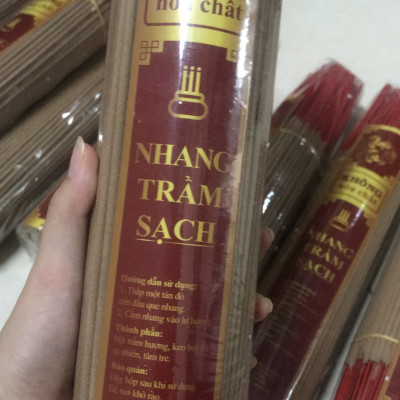 Hương trầm sạch không hóa chất 300 cây